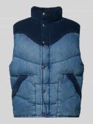 Regular fit bodywarmer in denimlook, model 'Wild West'
