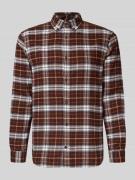 Regular fit vrijetijdsoverhemd van puur katoen