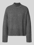 Relaxed fit gebreide pullover met wol, model 'WHITNEY'