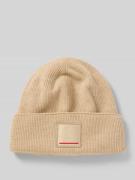 Gebreide muts van scheerwolmix, model 'TAREK'