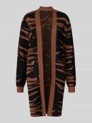 Regular fit cardigan van viscosemix, model 'NANCY'