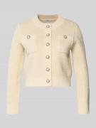 Gebreid jack met knoopsluiting, model 'GABOR'