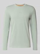 Regular fit shirt met lange mouwen van katoenmix, model 'CHARK'