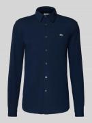 Slim fit vrijetijdsoverhemd in gestructureerde look