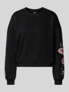 Regular fit sweatshirt van katoenmix, model 'BROOKLYN'