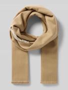 Sjaal van katoenmix met wolmix, model 'JOELY'