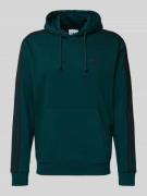 Regular fit hoodie met logostitching