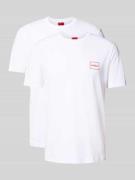 Regular fit T-shirt in set van 2 stuks, model 'DUGOPAK'