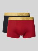 Slim fit boxershort van puur katoen in een set van 2 stuks