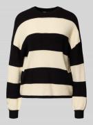 Loose fit gebreide pullover van viscosemix, model 'ATIA'