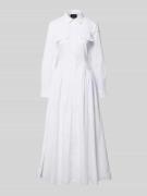 Avondjurk met knoopsluiting, model 'AGATHA'