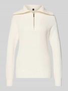 Gebreide coltrui met ritssluiting