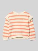 Sweatshirt met ribboorden