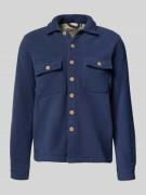 Regular fit vrijetijdsoverhemd met kentkraag, model 'BAKI'