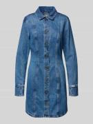 Jeansjurk met knoopsluiting