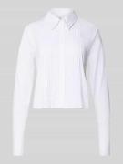 Overhemdblouse met knoopsluiting, model 'CEYLON'