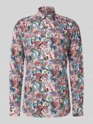 Body fit zakelijk overhemd met extra lange mouwen