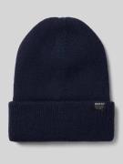 Muts met omslag en labeldetail, model 'KINABALU'