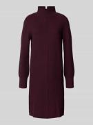 Nauwsluitende gebreide jurk van viscosemix