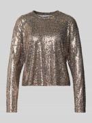 Blouseshirt met ronde hals