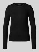 Shirt met lange mouwen en ronde hals, model 'Sumelika'