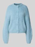 Gebreid jack met knoopsluiting, model 'Tamanah'