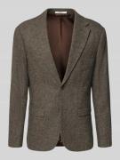 Slim fit colbert met wol, model 'SLIM-REED WOOL'