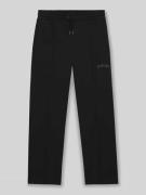 Relaxed fit sweatpants van katoenmix, model 'DASINOLO'