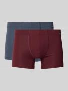 Boxershort met labelpatch in een set van 2 stuks