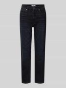 Jeans in used-look met steekzakken, model 'PEARLIE'