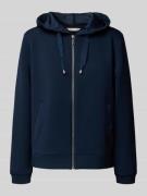 Regular fit sweatjack met viscose