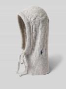 Sjaalmuts van een mix van wol en kasjmier