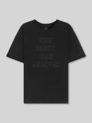 Regular fit T-shirt van puur katoen