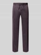 Slim fit broek met vetersluiting, model 'SpartaFlex'