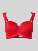 Balconette-beha met beugel en lichte, ademende spacer-cups