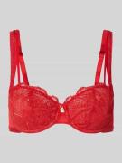 Balconette-beha met beugel met speciaal ontworpen cups