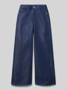 Wide fit jeans met 5-pocketmodel