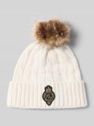 Gebreide muts met wolgehalte