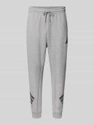 Sweatpants met elastische band en logo