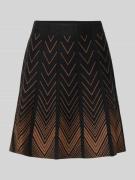 Minirok van viscosemix met elastische band