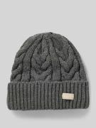 Beanie met brede omslag, model 'Zirani'