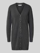 Relaxed fit cardigan met wol