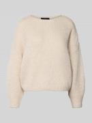 Gebreide pullover met ronde hals