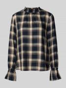 Blouseshirt met opstaande kraag