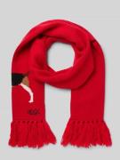 Sjaal van wolmix, model 'Dog'