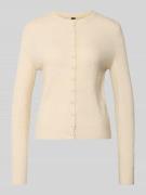 Gebreid jack van wolmix met ronde hals