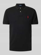 Poloshirt met labelstitching