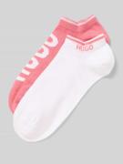 Sneakersokken in een set van 2 paar met logodetails