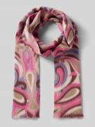 Sjaal met labeldetail