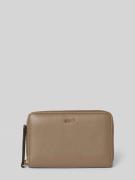 Portemonnee met labeldetail